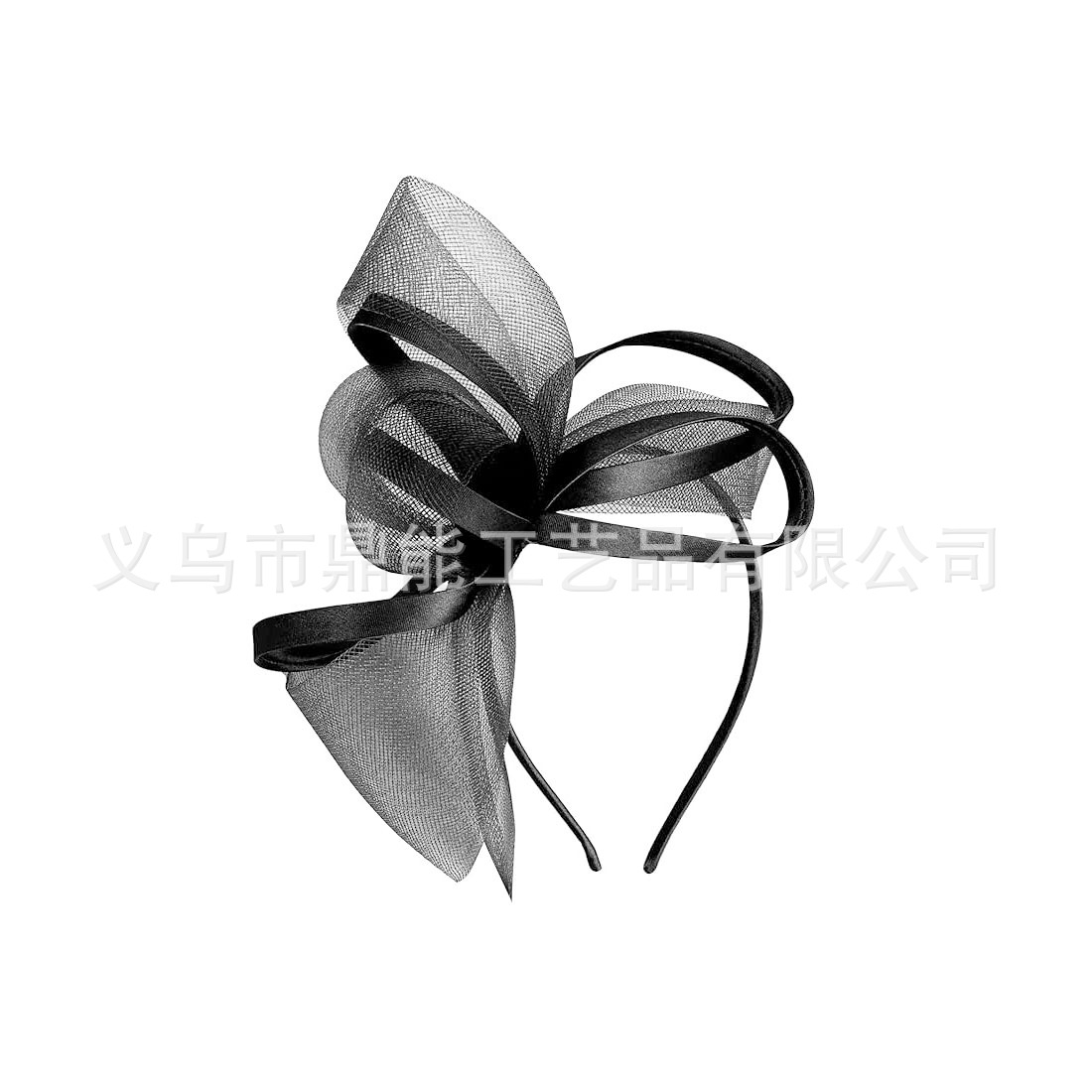 Amazon Best-Selling European and American Mesh Headbands, Bridal Headbands, Party Prom, Horse Racing Festival Headbands and Hair Accessories