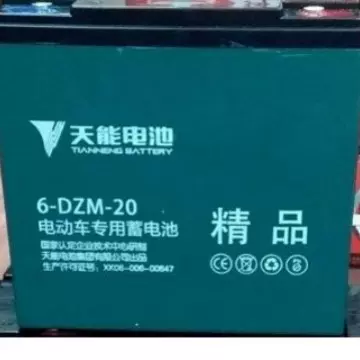 .浙江天能免维护石墨烯电池摆摊逆变器6DZF2012V20AH电动车48V20A