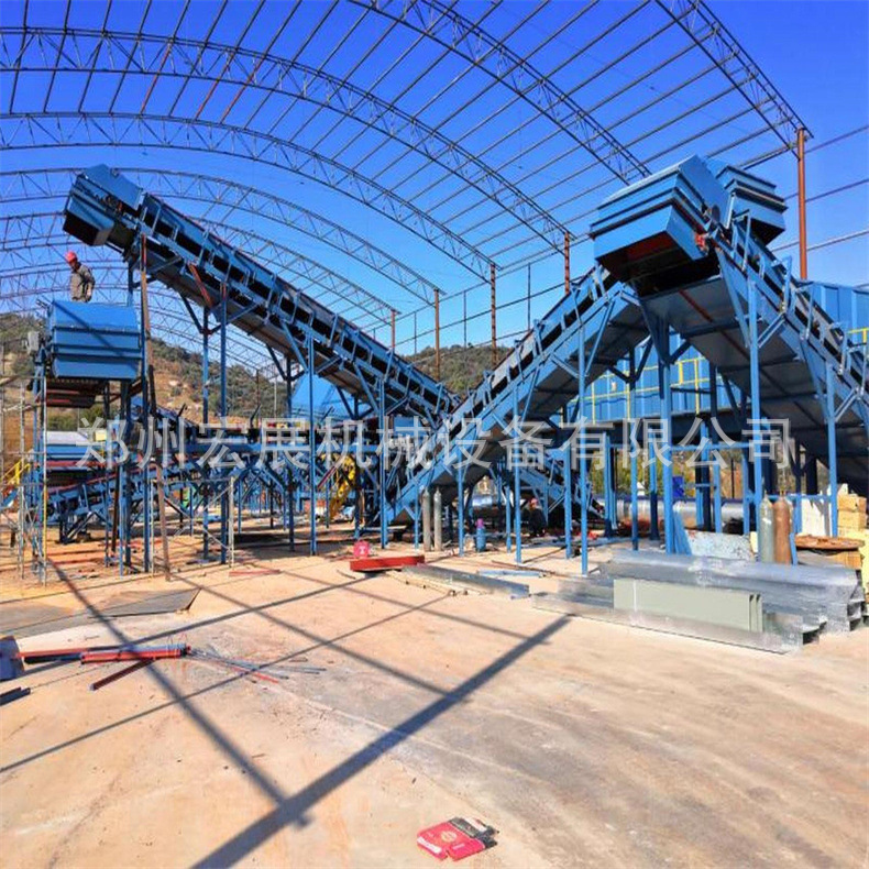 变废为宝垃圾分拣设备 新技术新方案固废垃圾城市垃圾分拣生产线