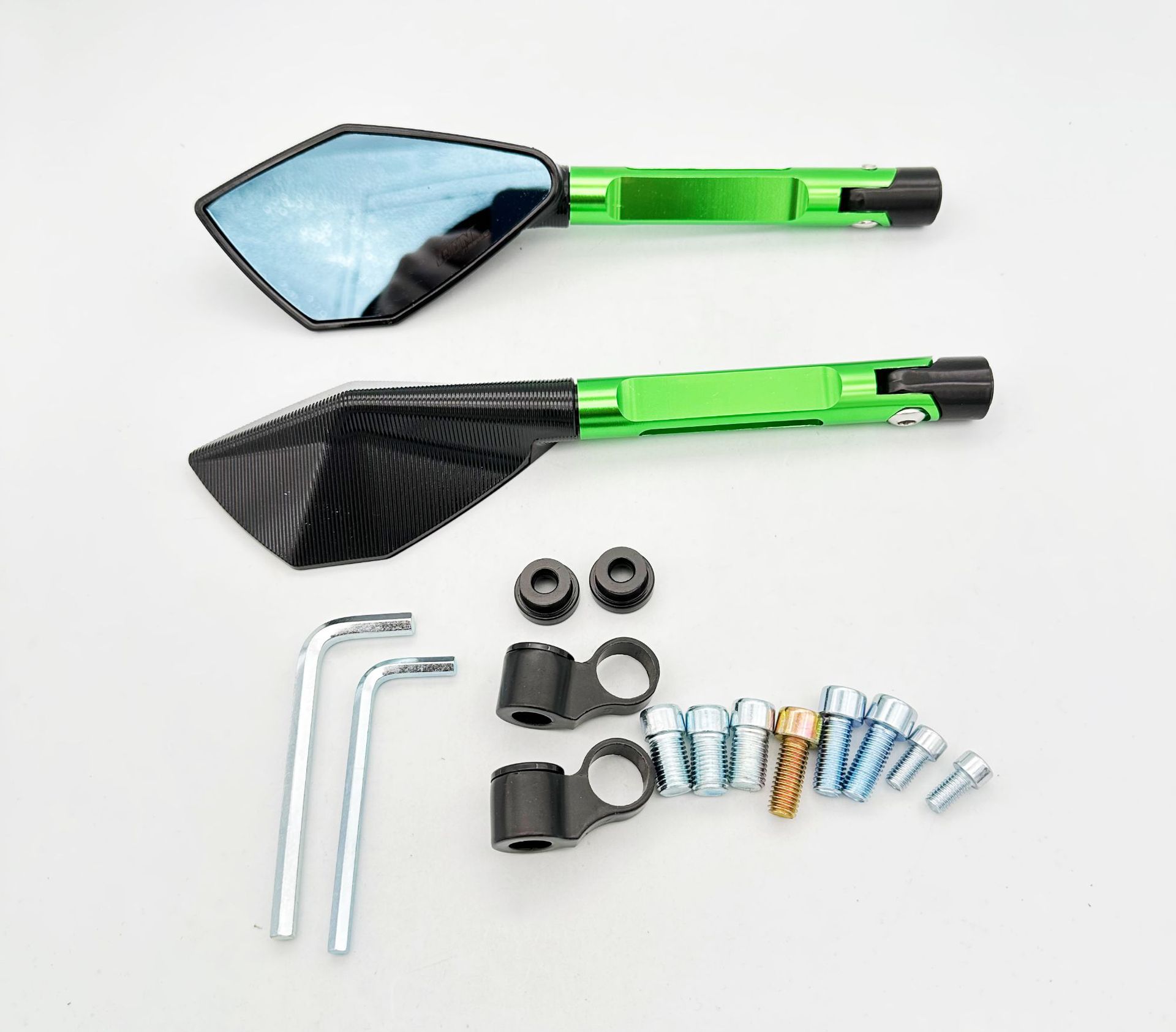 Universal Motorcycle Rearview Mirror Modification, Personalized Mirror, Side View Mirror, Reversing Aid, Cross-Border Hot Selling