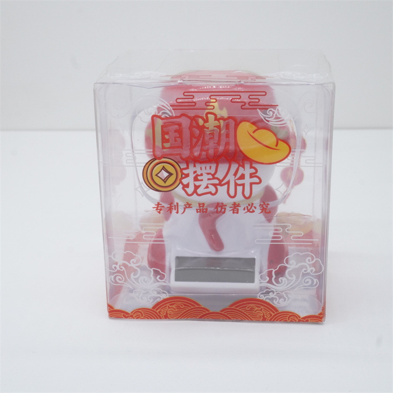 太阳能灵蛇招财猫桌面摆件办公室装饰品跨境电商创意礼品车载摆件详情23