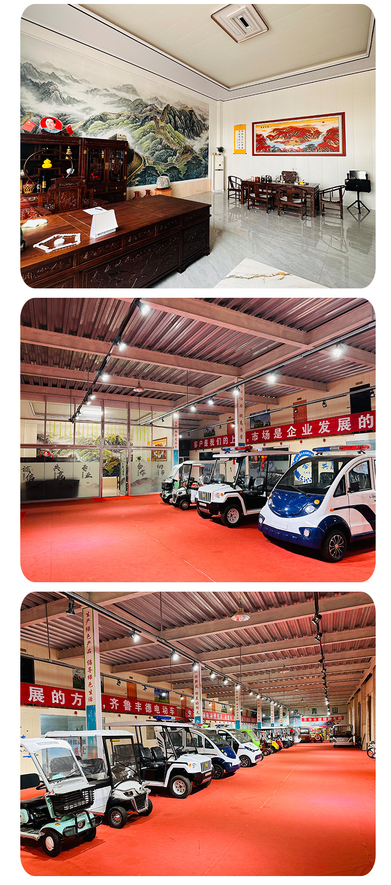 2-Seater Electric Golf Cart, 4-Wheel Golf Cart with Bucket, Electric Sightseeing Vehicle for Tourist Areas
