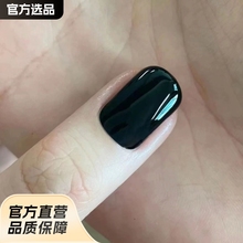 指甲油免烤新款夏季不可撕拉快干持久不掉色网红显白黑色美甲油