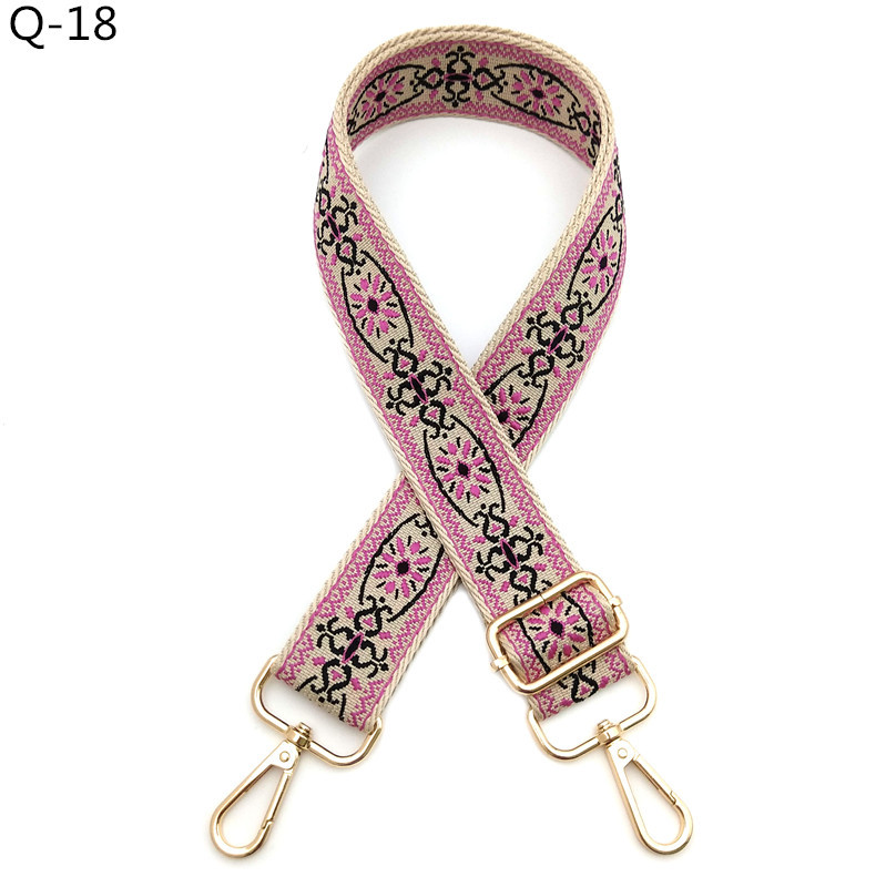82g Weight Bag Strap Bag Accessories Type Spring Ring Trigger Clasp Closure Clasp Closure Type 1 Piece Quantity Casual, Daily Occasion Polyester Material Geometric Pattern Elegant, Ethnic Style Style 1 Piece Polyester Geometric Spring Ring Trigger Clasp Closure Bag Strap 21