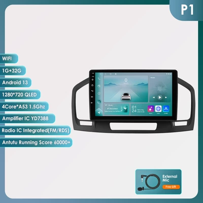 DVD Navigation Regal Opel Insignia Android - 464g-wifi-version-quad-core-carplay-9inch-suitable-for-09-13-buick-regal-opel