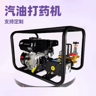 定制推车式汽油柴油机打药机养殖场消毒机高压农用大棚电动喷雾器