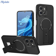 适用红米Note 14物理散热手机壳poco f7品盾碳纤维支架防摔保护套