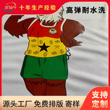 闪葱柯式烫画  服装logo烫图T恤潮图高弹耐洗不掉色