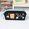 Brand high quality pencil case, cute capacious storage bag with zipper for elementary school students, new collection