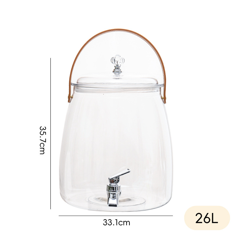 Barril de bebidas de autoservicio, refrigerador de gran capacidad, tetera de agua fría, barril de vino, té de frutas, tetera de agua fría con grifo, barril de cola, barril de mezcla