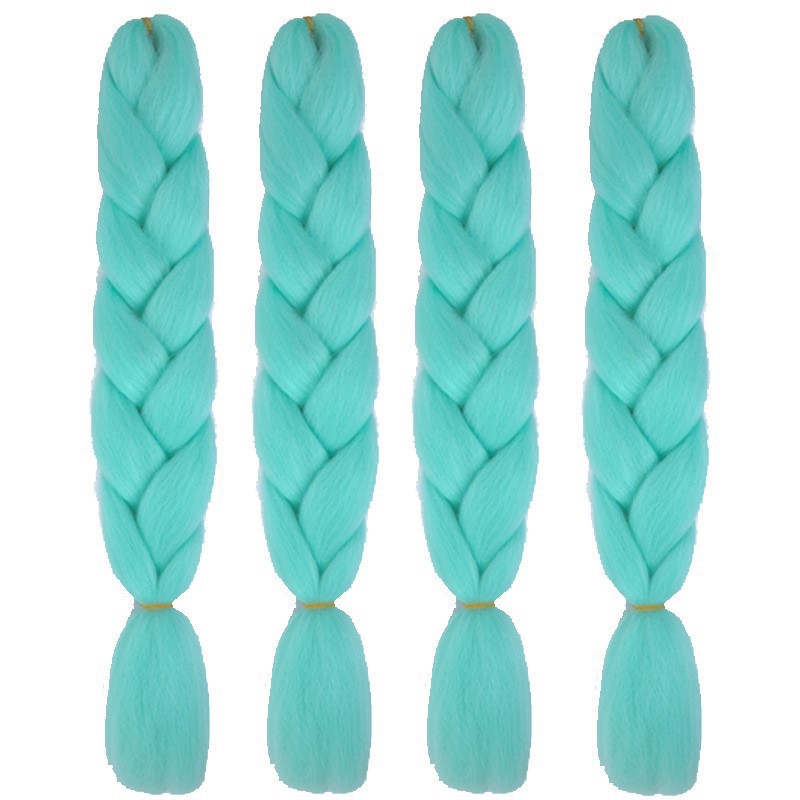 Trenzas Africanas Sintéticas de Fibra de Alta Temperatura para Crochet image 4