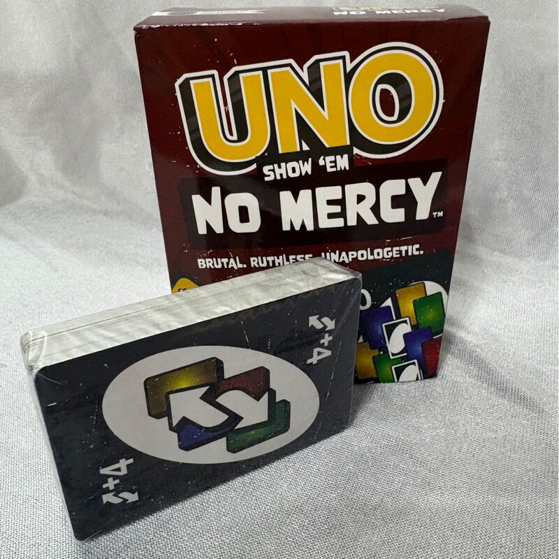 No Mercy Uno Deluxe Edition Copperplate Paper Cards 168 Pieces Party Game Cards Uno No Mercy Uno Deluxe Edition Copperplate Paper Cards 168 Pieces Party Game Cards Uno