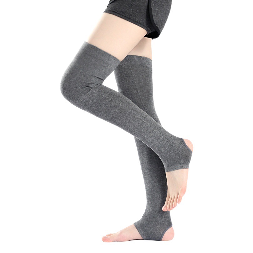Cotton Leg Protector Spring and Summer Women and Men's Thin Long Knee-over-knee Socks Knee Cover Cold-proof Cool Warm-keeping Anti-slip Old Cold Leg Calf Protector