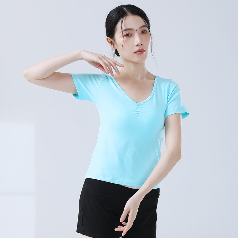 大人の形の服のダンスの練習服の女性の上着の芸考の訓練服の形のヨガ服の日常の長袖のダンス服|undefined