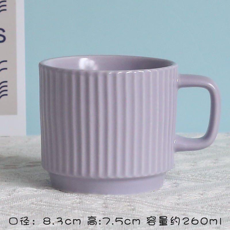 マカロンキャンディーカラーセラミックマグカップルコーヒーカップインスタイルシンプルクリエイティブオフィスホームウォーターカップ|undefined