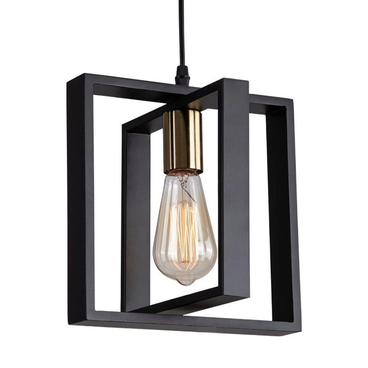 Araña Zhongshan Araña de hierro arte retro sala de estar comedor candelabro de madera de alta calidad dormitorio de hotel lámpara americana