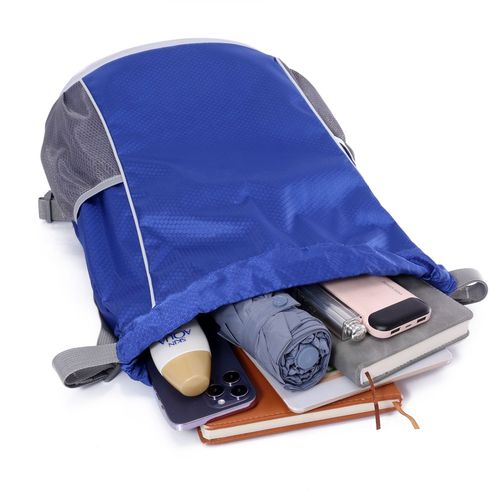 Thickened drawstring pockets, shoulder drawstring basketball bag, club fitness dry and wet separated swimming backpack, outdoor sports bag