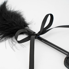 情趣SM調情羽毛皮拍成人用品挑逗調情手拍打屁股皮革另類玩具批發