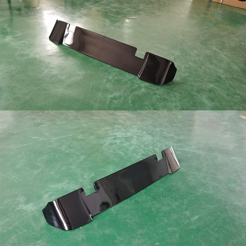 Suitable for 21-24 Ford Raptor F150 tail sports carbon fiber pattern roof wing ABS paste decoration fixed wind wing