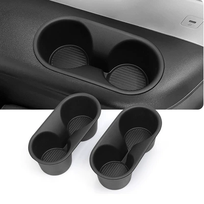 Suitable for 26 Modern Palisade Three-Row Water Cup Covers to Protect Anti-Slip Mats for Car Supplies Modification (Anti-slip mat) - 26-models-of-paristi-three-row-cup-holders