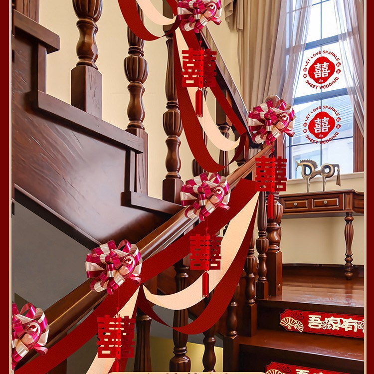 [배치 가능 5.4m ] 버건디 라떼아트 팡시웨이브 플래그 패키지