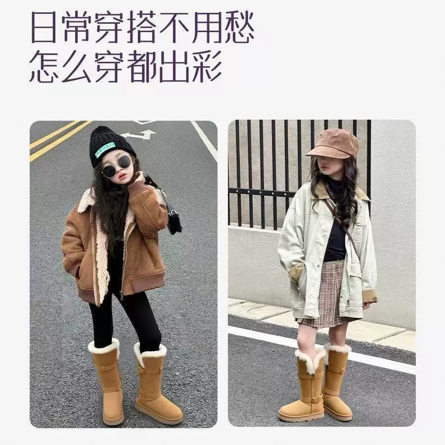 Winter high boots platform, warm shoes, mid length