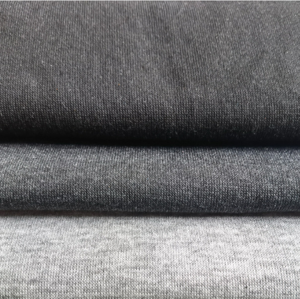 厂家直销大量现货TR三线面料用于卫衣 服装面料 阔腿裤等