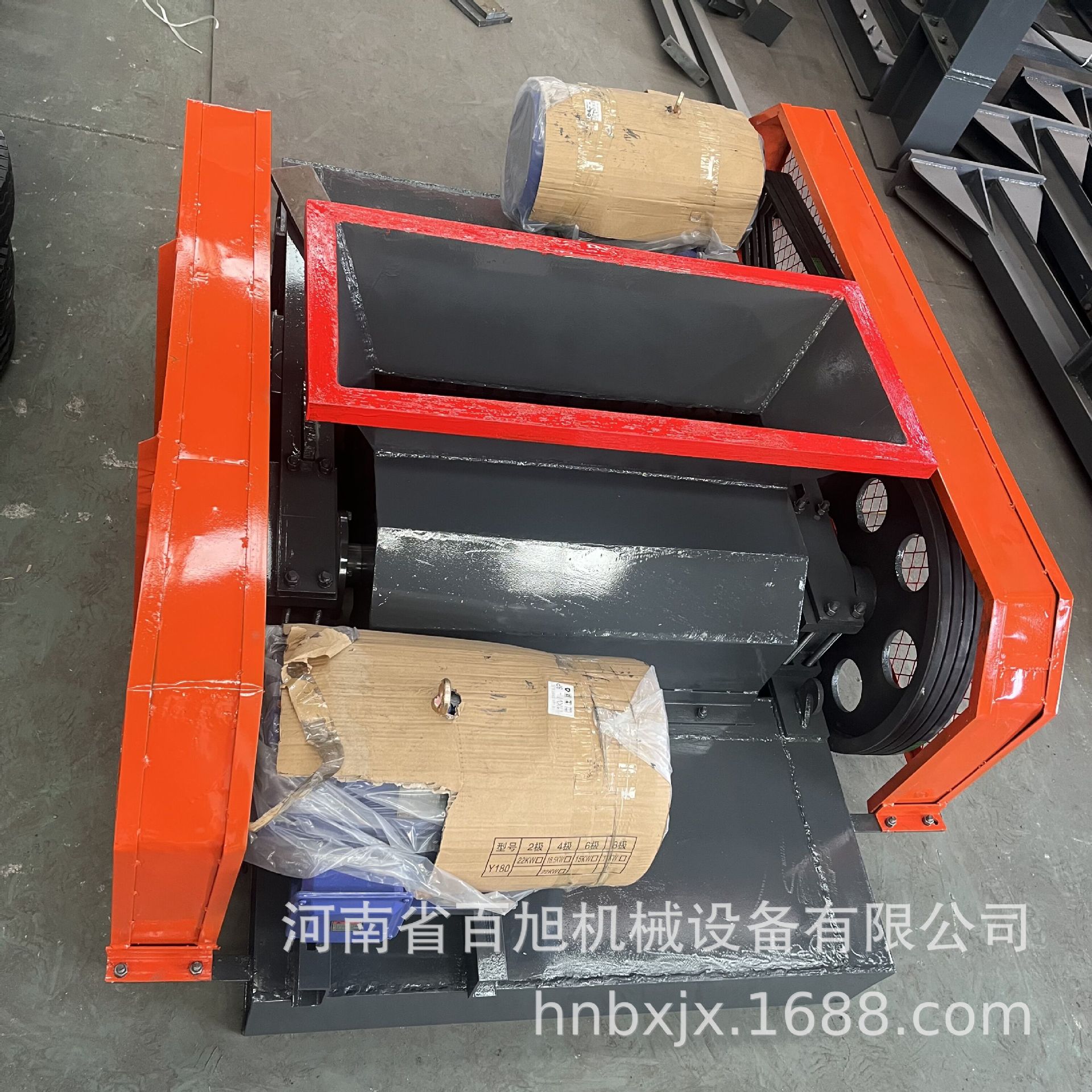 钢渣钢屑对齿辊式破碎机挤压双辊煤炭粉碎机小型对辊式石料制砂机