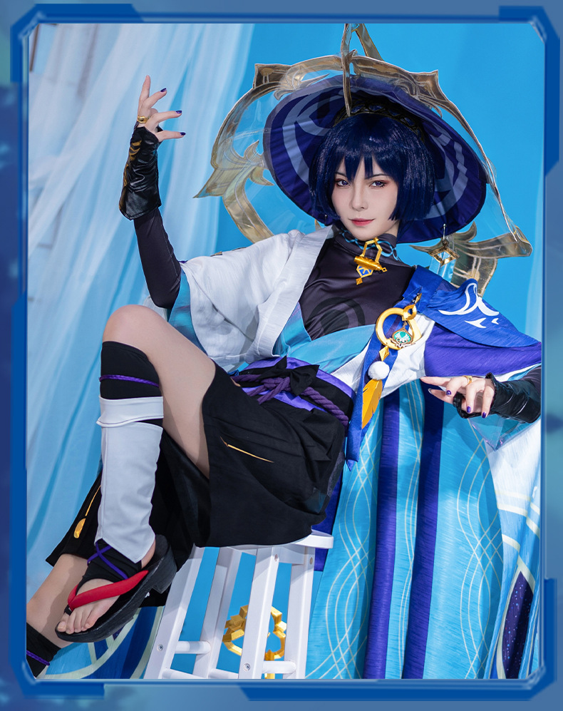 原神cos服 散兵c服久世浮倾 流浪者cosplay服装全套游戏动漫男装-阿里巴巴