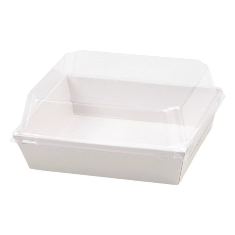 Упаковочная коробка для сэндвичей мясная нить маленькая Бесси Мэй Нианг слоеная коробка для зеленого торта Швейцарский рулет для торта оптом