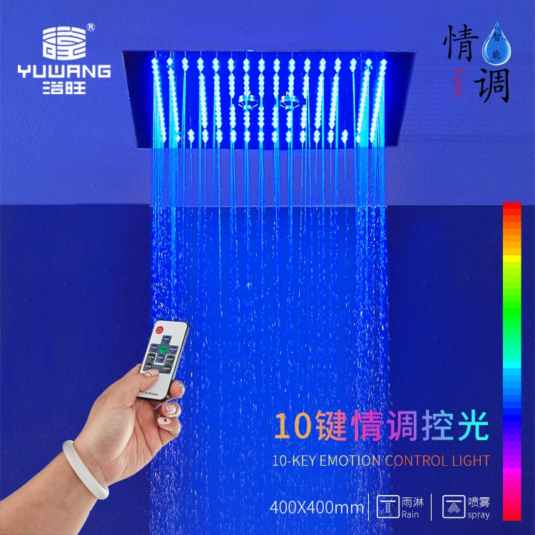 Ywang Dream Mori 400 Интеллектуальная мотива Motive Motive Kleid LED лотос Живи Свет Everbright Управление двумя функциями нержавеющая сталь верхняя распыление