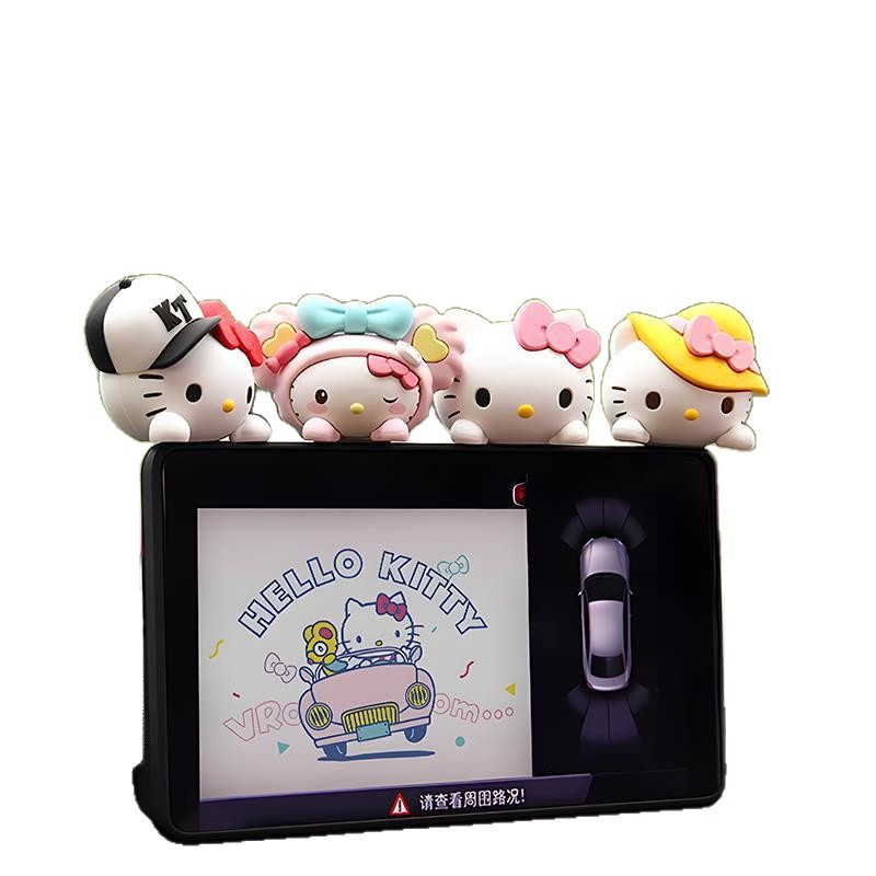 Hellokitty Doll Car Decoration Ornaments Car Dashboard Ornaments Center Console Electric Car Girls