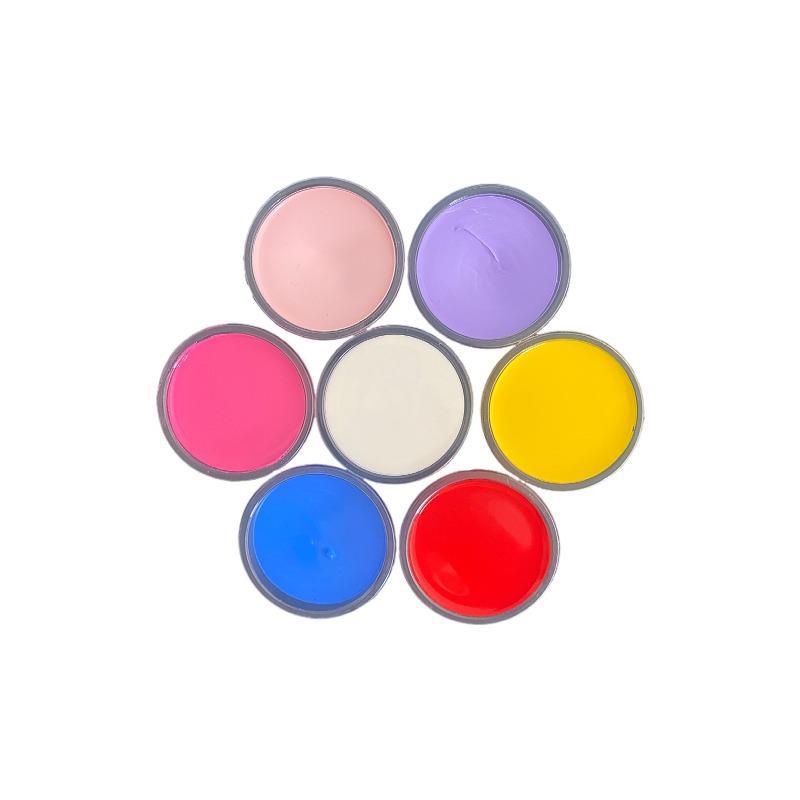 고무 수지 부드러운 접착제 광택에 담근 로프 헤드