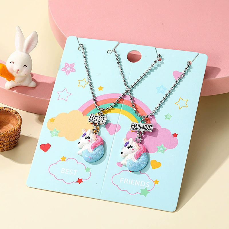 Children's necklace, cartoon ceramics, pendant for men and women, Amazon