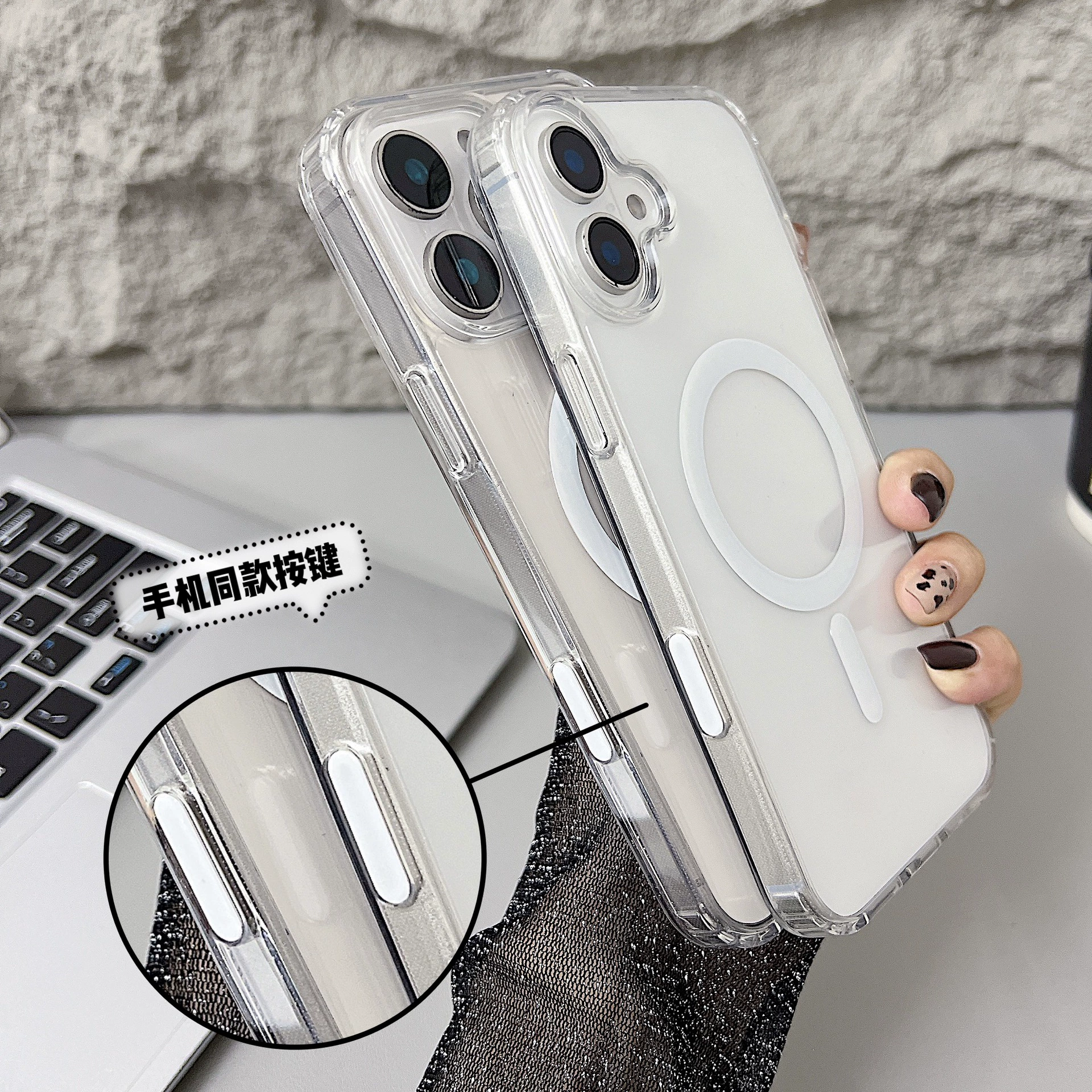 Apple, совместимый iPhone16 Pro, чехол, быстрый доступ к камере, прозрачный iPhone 16, защитный чехол, iPhone