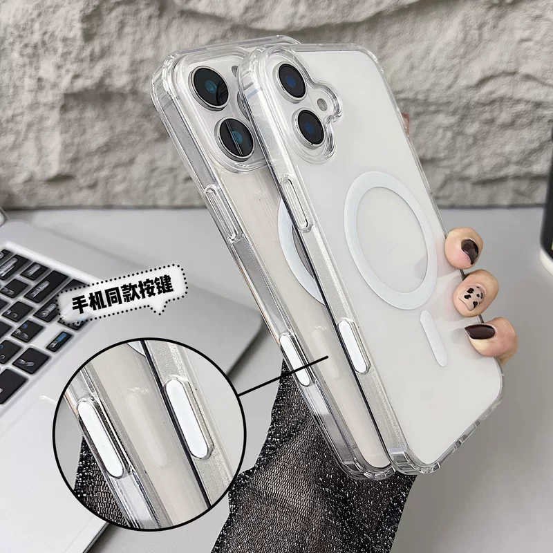 Apple, совместимый iPhone16 Pro, чехол, быстрый доступ к камере, прозрачный iPhone 16, защитный чехол, iPhone