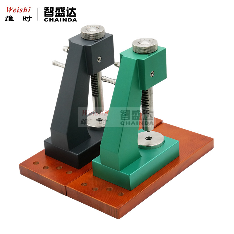 修表工具6173手表压盖机CNC木座款压底机压表底盖工具压底盖机
