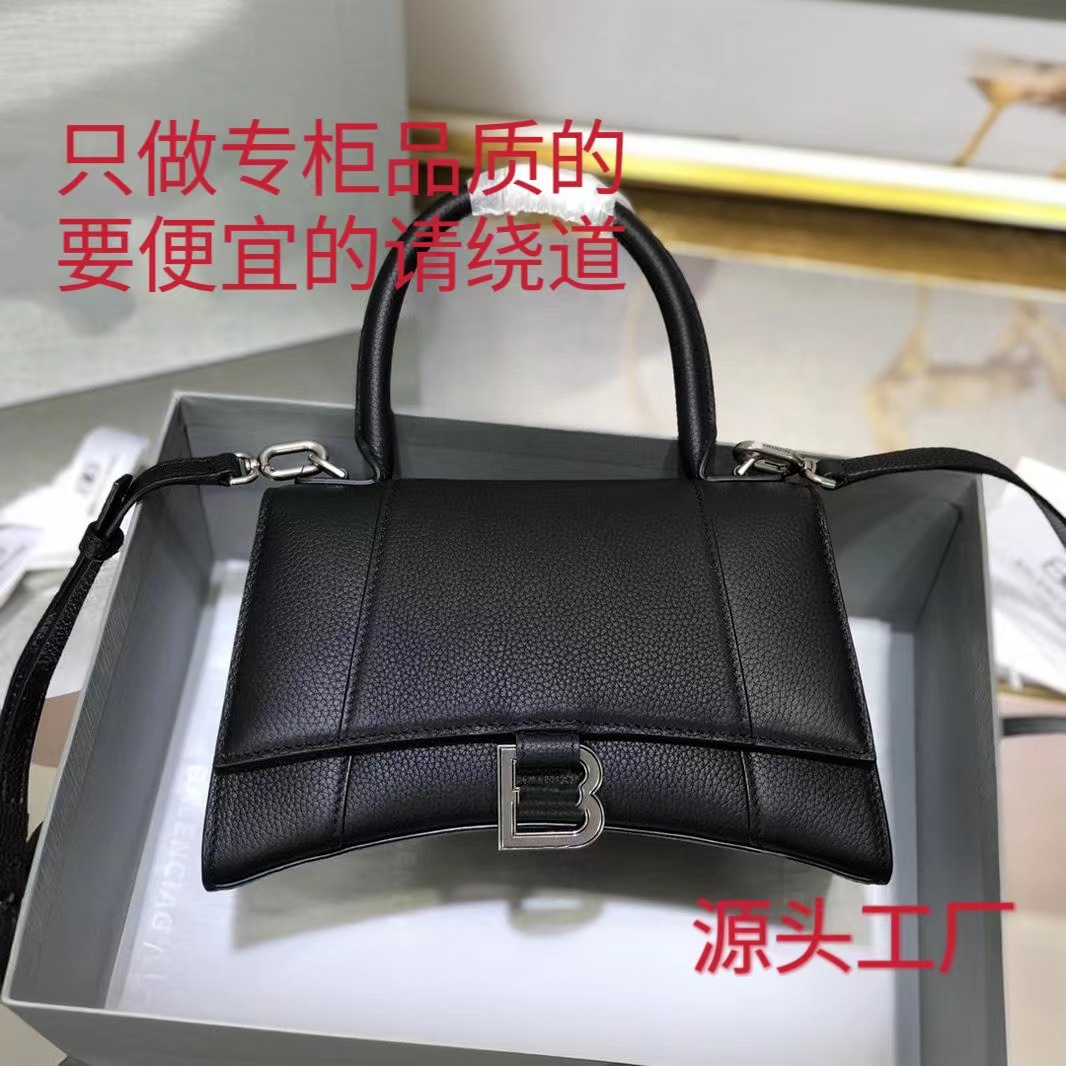 欧美风原厂皮奢侈品包包广州版平替包B家单肩斜挎女包代购专用