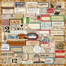 60张跨境复古英文便签贴纸个性装饰笔记本电脑手机吉他防水手账贴