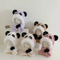 Children's hat, scarf, warm cute set, increased thickness