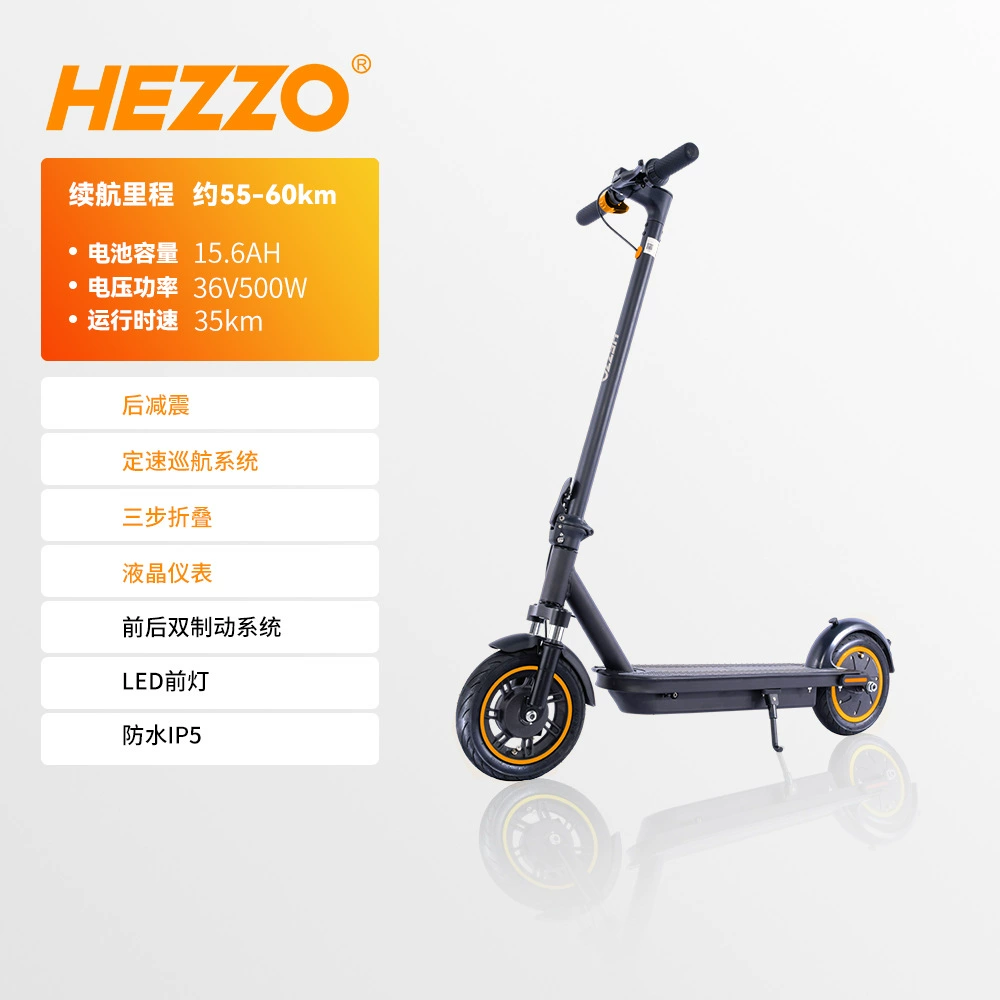 Европейские и американские зарубежные склады electric scooter10-дюймовый MAX15ah Высокая мощность складной электрический скутер