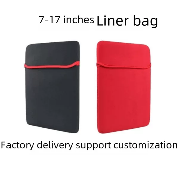 7-17inch Universal Laptop Sleeve Bag Waterproof Shockproof Computer Protective Case Tablet Sleeve Bag Manufacturer Wholesale