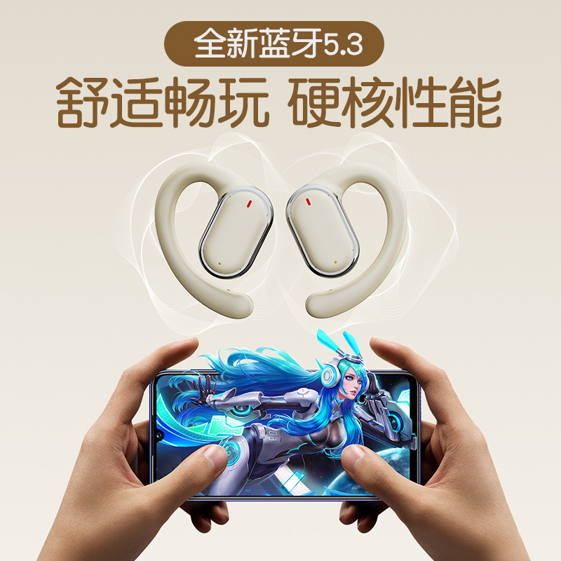 X93 nuevo OWS auriculares Bluetooth tipo auriculares pantalla de visualización digital gran batería larga duración auriculares deportivos al por mayor