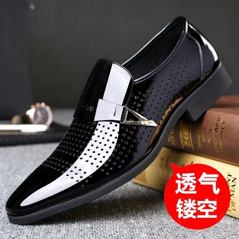 Новый стиль бизнес-обувь кожаная обувь для мужчин повседневная свадьба жениха в Англии