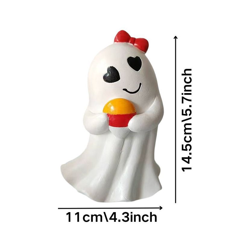 クロスボーダー新製品ハロウィンかわいいゴースト装飾品樹脂工芸品ゴーストキャンディホームデコレーション装飾品|undefined