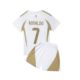 24-25 Riyadh 2-guest white No.7 Ronaldo club football uniform children's adult jersey 14 yards-3XL