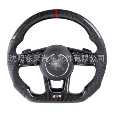 Wheel Button Modification Assembly, Full | Steering wheel - carbon-fiber-red-back-straight