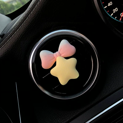 perfume decoration fragrance Stone car | Car Perfume Aromatherapy - colorful-butterfly-stars