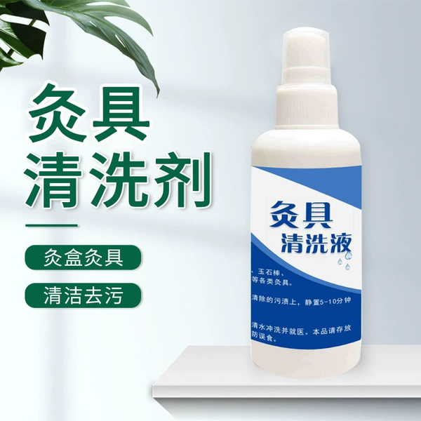 Moxibustion cleaning agent