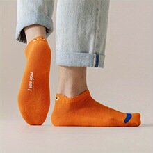 N 45306 3D Ear Men's Boat Socks �����������羳��ó����
